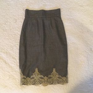 GORGEOUS high waist pencil skirt